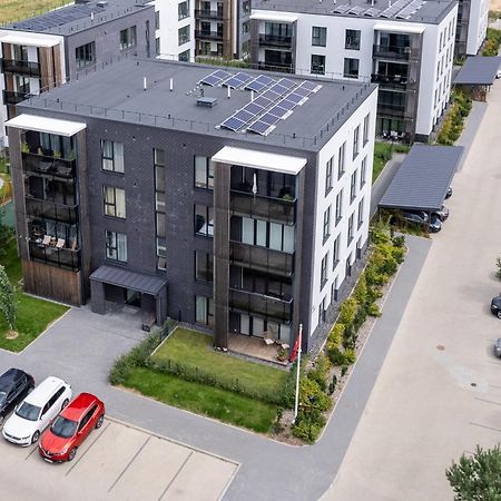 D33 Vilnius - Brand New Luxury Apartment With Terrace, Garden, Ac And Parking Kültér fotó